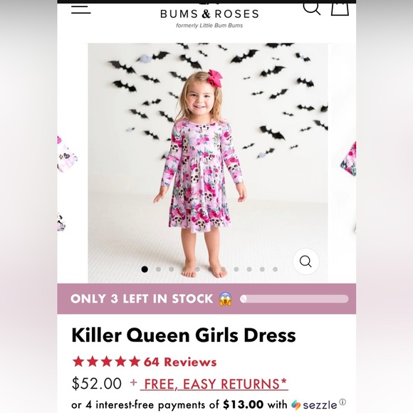 Queen Ruffled Dress - Picture 1 of 7